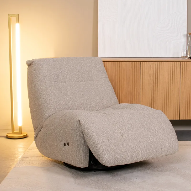 LABEL51 Sessel Relax and Recharge met accu in Royal Boucle Natural