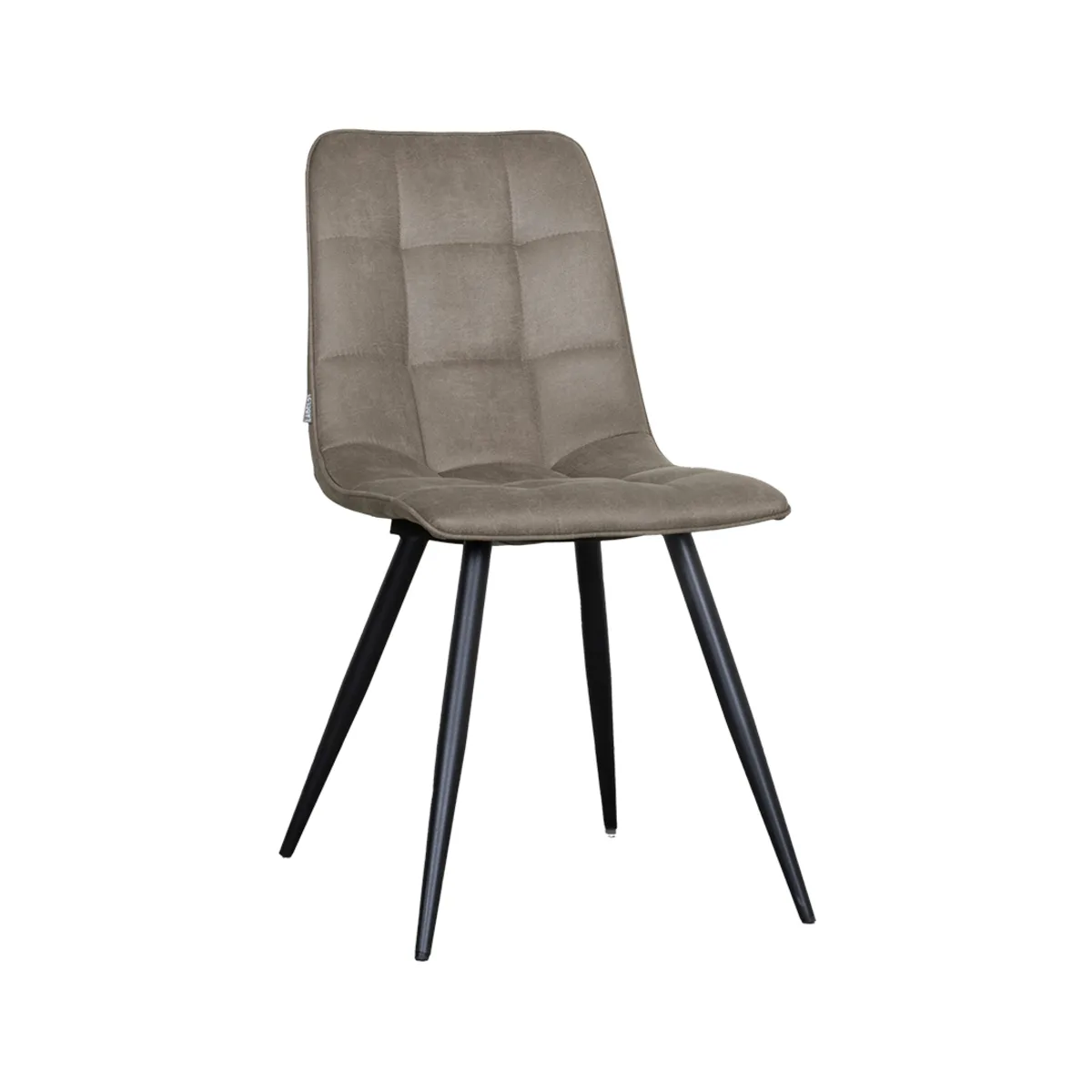 LABEL51 Esszimmerstuhl Bistro in Microsuede Taupe, Detail 1