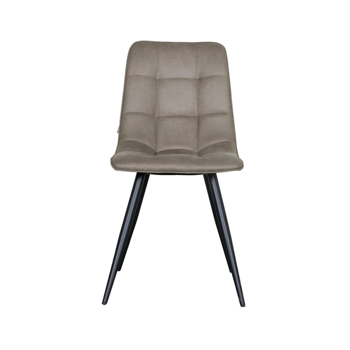 LABEL51 Esszimmerstuhl Bistro in Microsuede Taupe, Detail 2