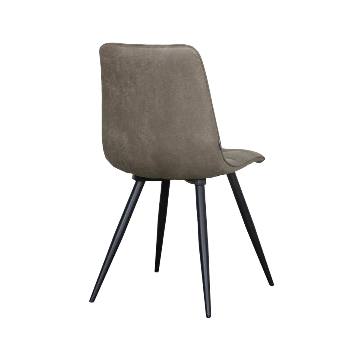LABEL51 Esszimmerstuhl Bistro in Microsuede Taupe, Detail 4