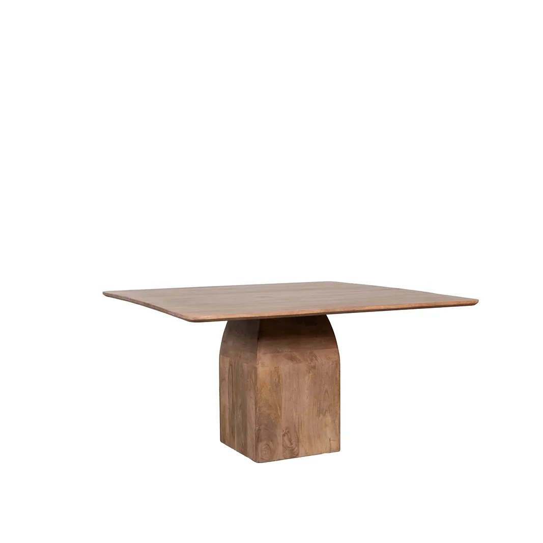 LABEL51 Esstisch Ingo 130 cm, vierkant in Nature Smooth, Detail 1