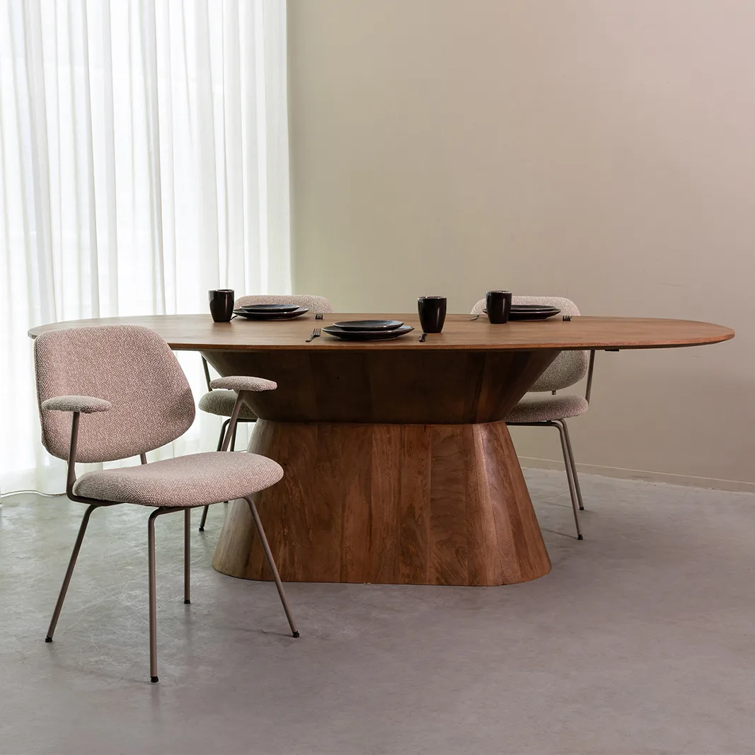 LABEL51 Esstisch Jagger 220 cm, oval - LABEL51