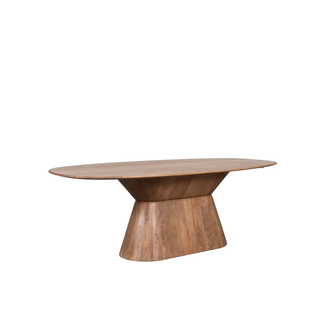 LABEL51 Esstisch Jagger 220 cm, ovaal in Nature Smooth, Detail 1
