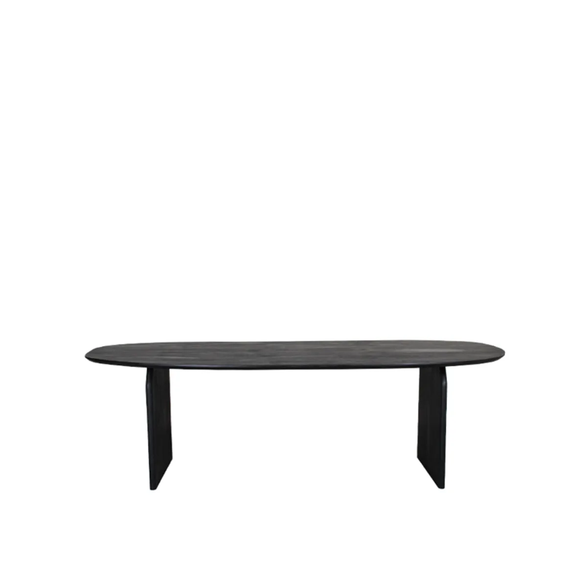 LABEL51 Eetkamertafel Cooper 210 cm in Zwart mangohout, detail 1