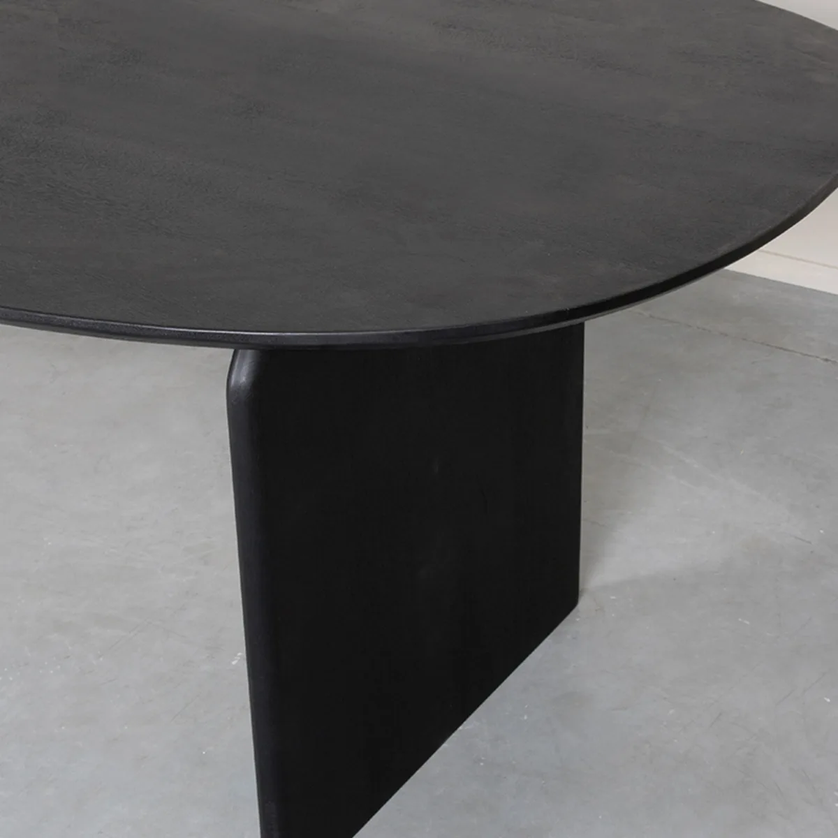 LABEL51 Esstisch Cooper 210 cm in Zwart mangohout, Detail 4