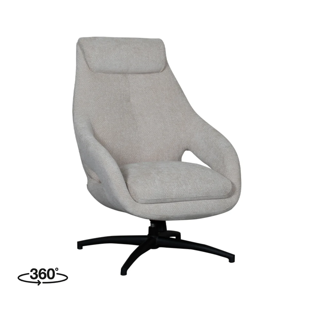 LABEL51 Sessel Maxwell in Elite Natural, Detail 1