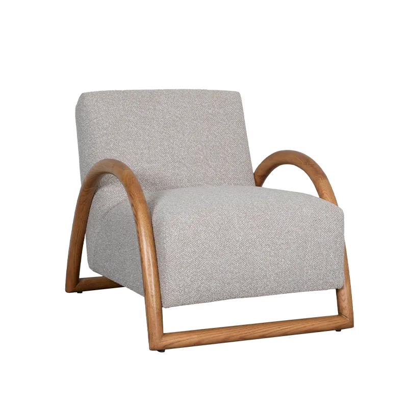 LABEL51 Sessel Viggo Holz natur - LABEL51