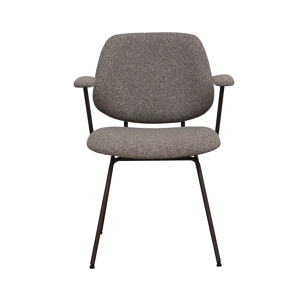 LABEL51 dining chair Loreto bronze metal