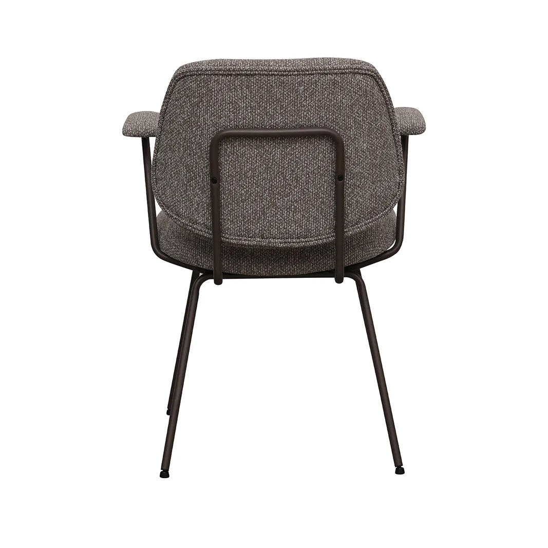 LABEL51 dining chair Loreto bronze metal