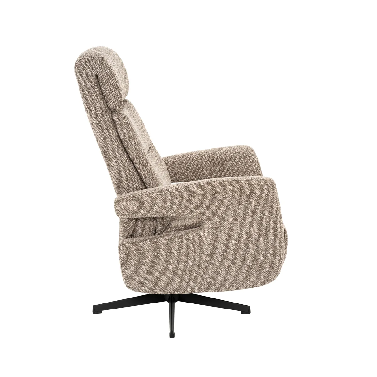 LABEL51 Sessel Copenhagen manueel verstelbaar in Royal Boucle Mushroom, Detail 3
