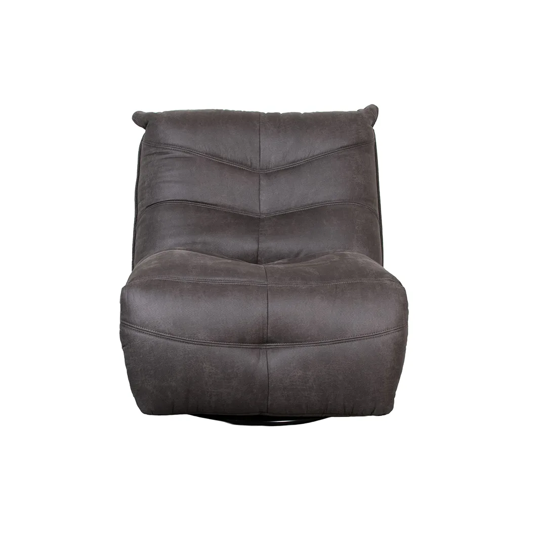 LABEL51 Sessel Powernap Station in Microsuede Anthracite, Detail 3