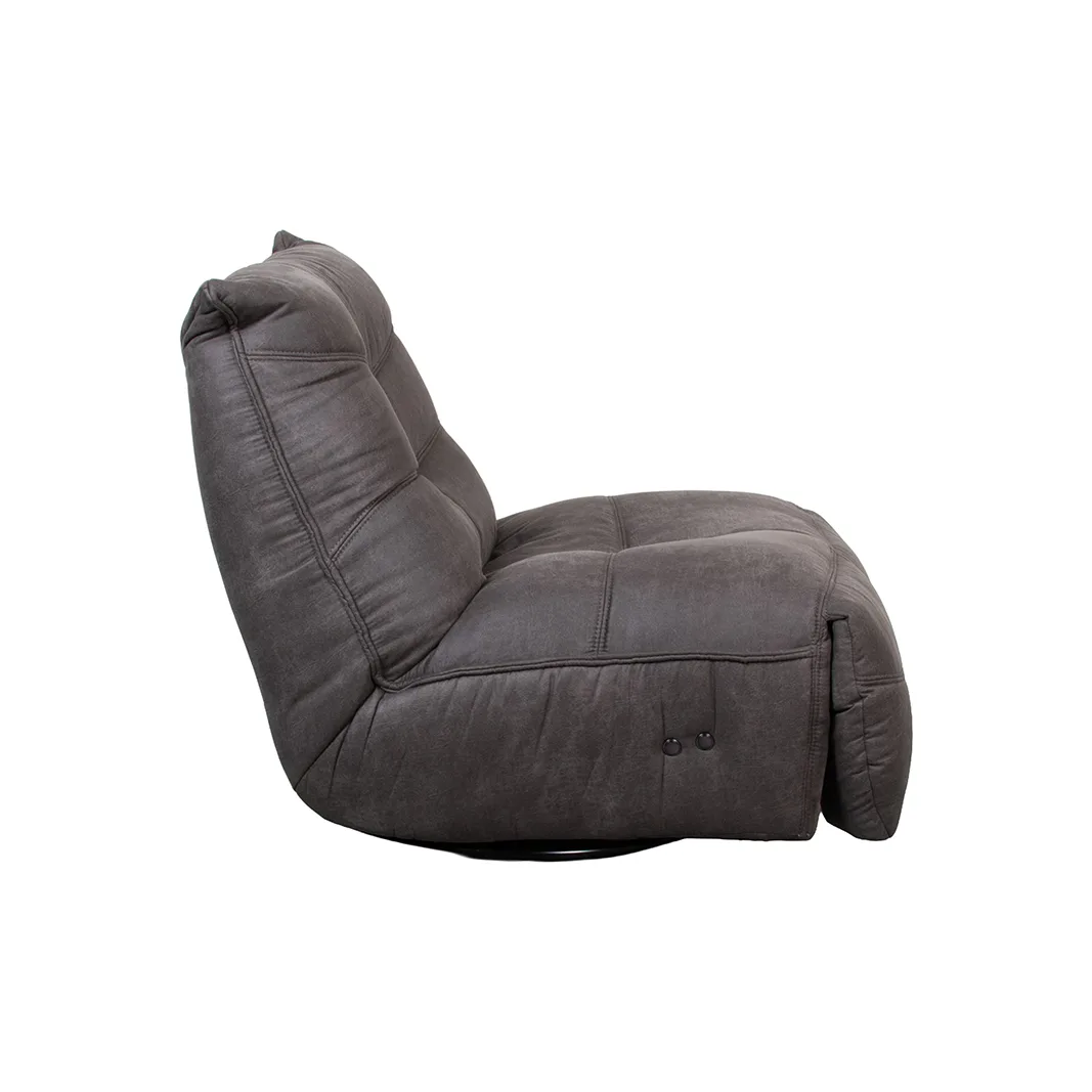 LABEL51 Sessel Powernap Station in Microsuede Anthracite, Detail 4