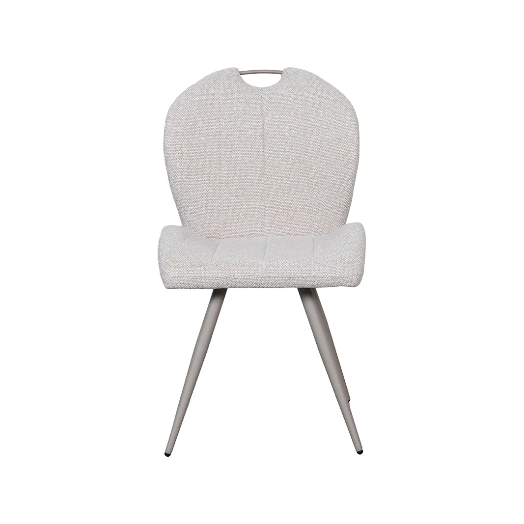LABEL51 dining chair Silly taupe metal