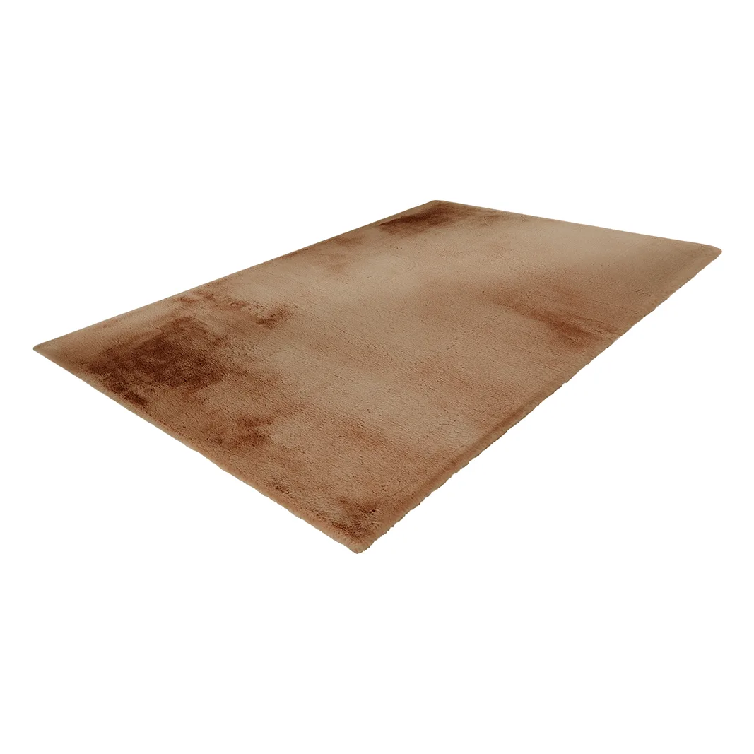 LABEL51 Vloerkleed Indy 160x230 cm in Chocolate polyester, detail 1