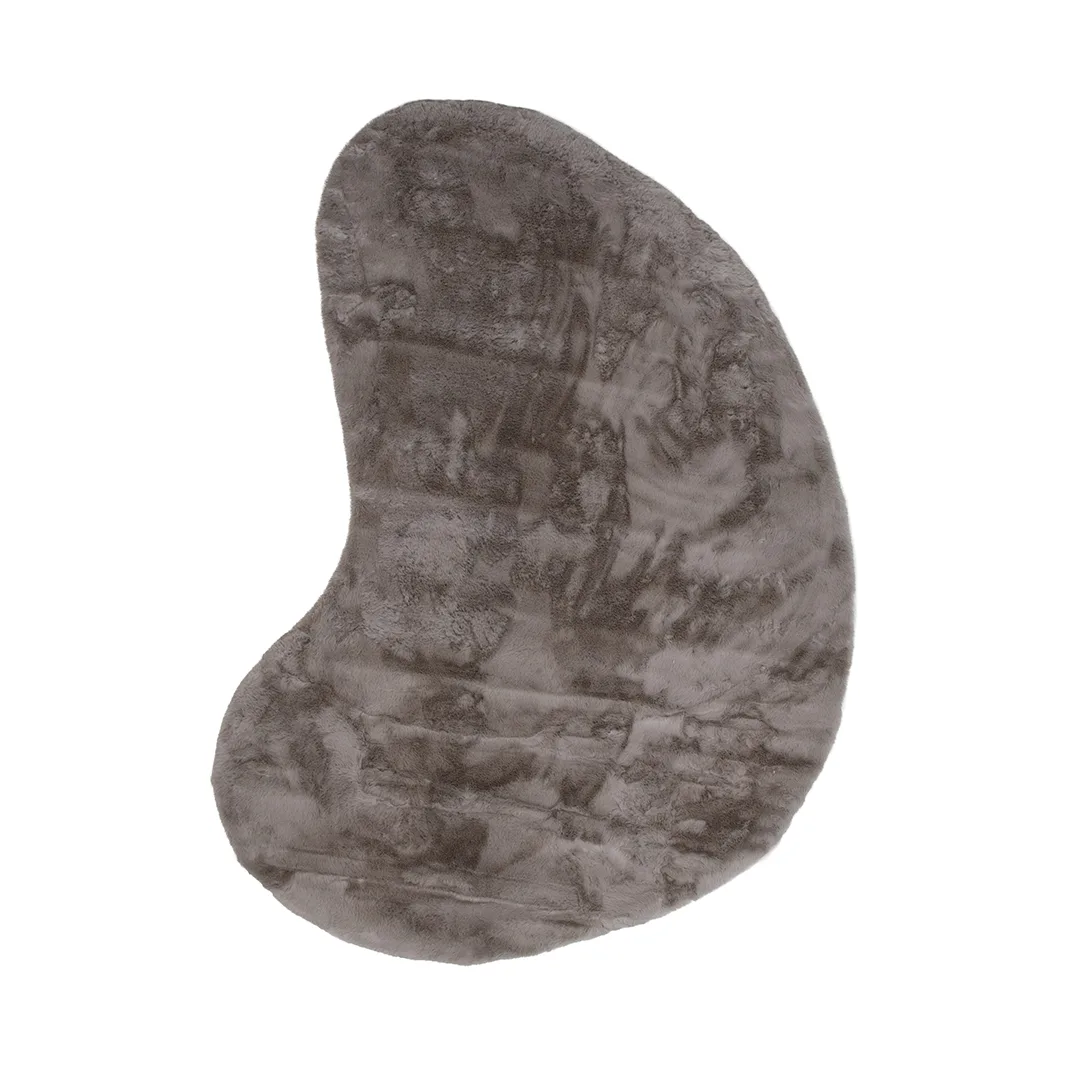 LABEL51 Vloerkleed Indy 160x230 cm, organisch in Taupe polyester