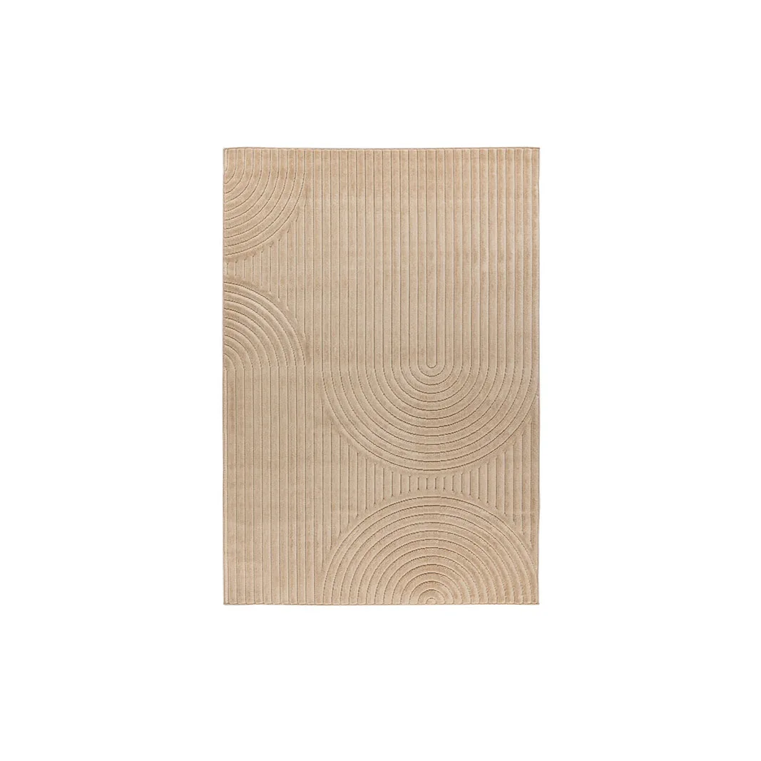 LABEL51 Teppich Varo 160x230 cm in Beige polyester