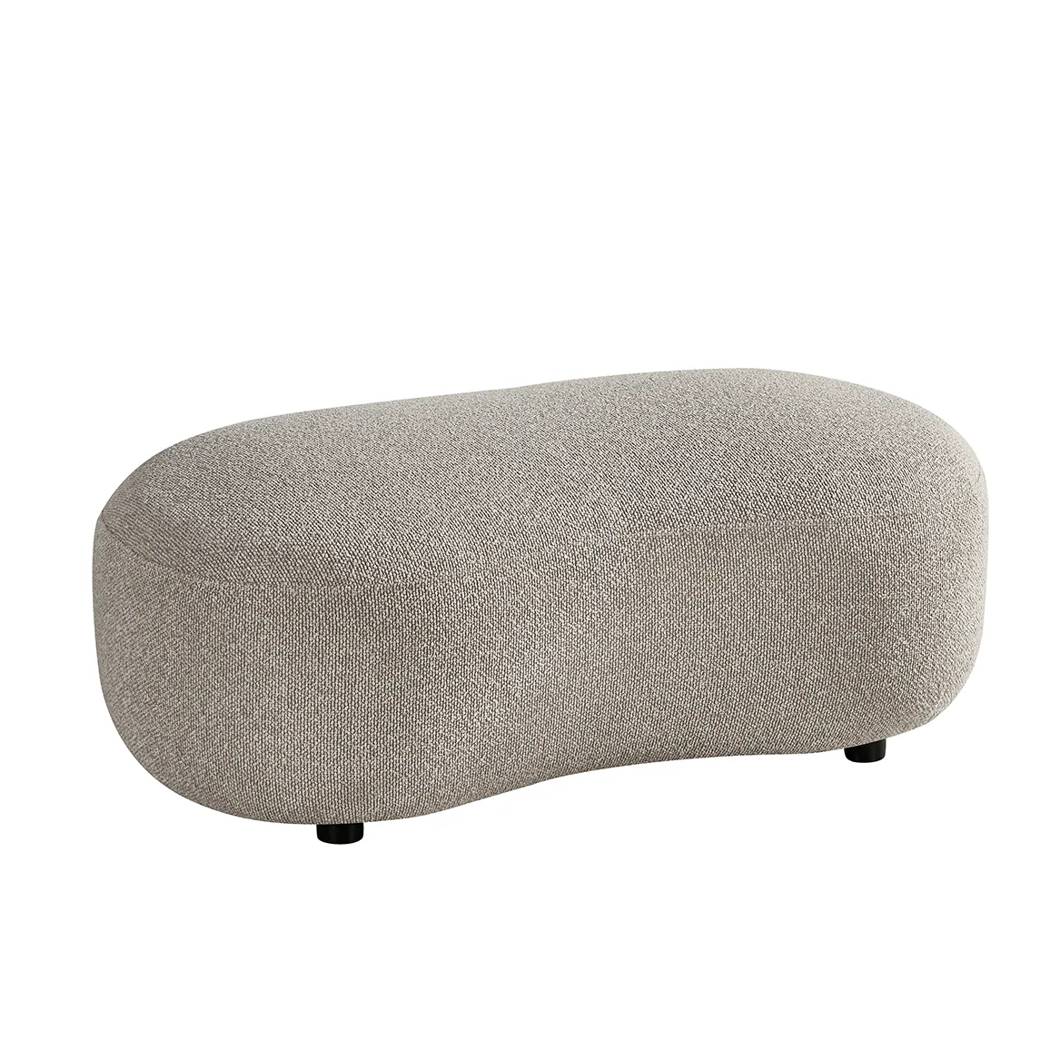 LABEL51 Hocker Florence in Royal Boucle Mushroom