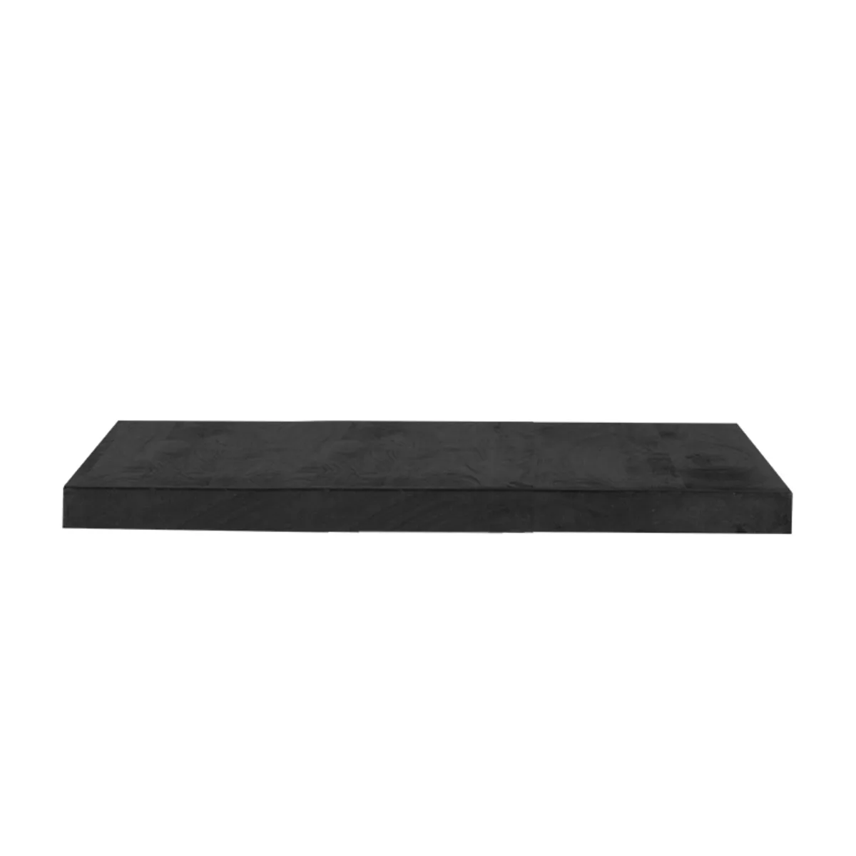 LABEL51 Esstisch Tafelblad Rechthoek in Nature Smooth 220x100x3 cm - Schwarz