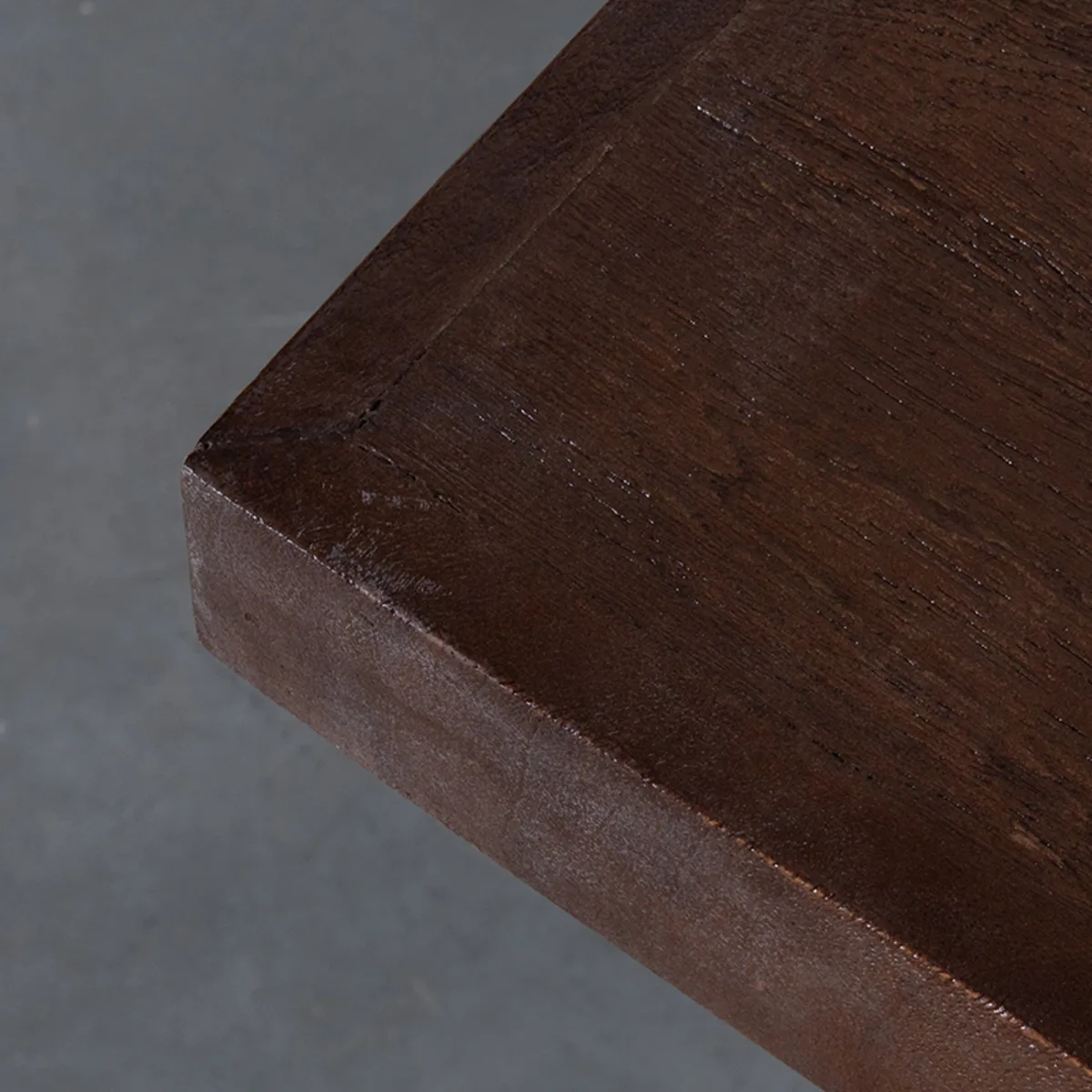 LABEL51 Esstisch Tafelblad Rechthoek 120 cm straight in Brown Espresso, Detail 2