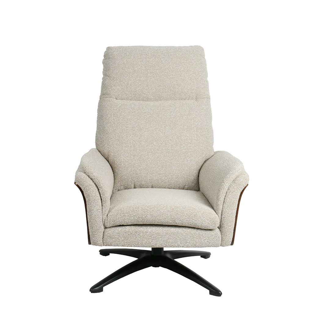 LABEL51 Sessel Zenza Incl. hocker in Royal Boucle Natural, Detail 3