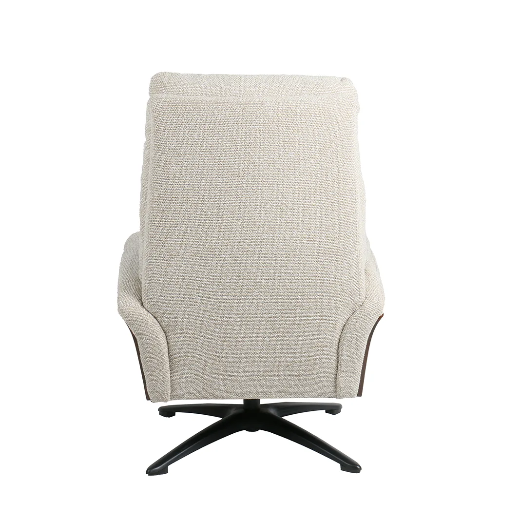 LABEL51 Sessel Zenza Incl. hocker in Royal Boucle Natural, Detail 5