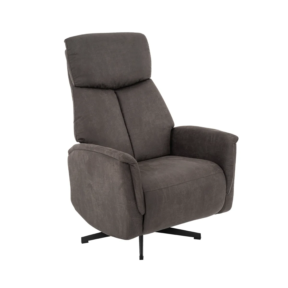 LABEL51 Sessel Aarhus 2-motorig in Microsuede Anthracite, Detail 1