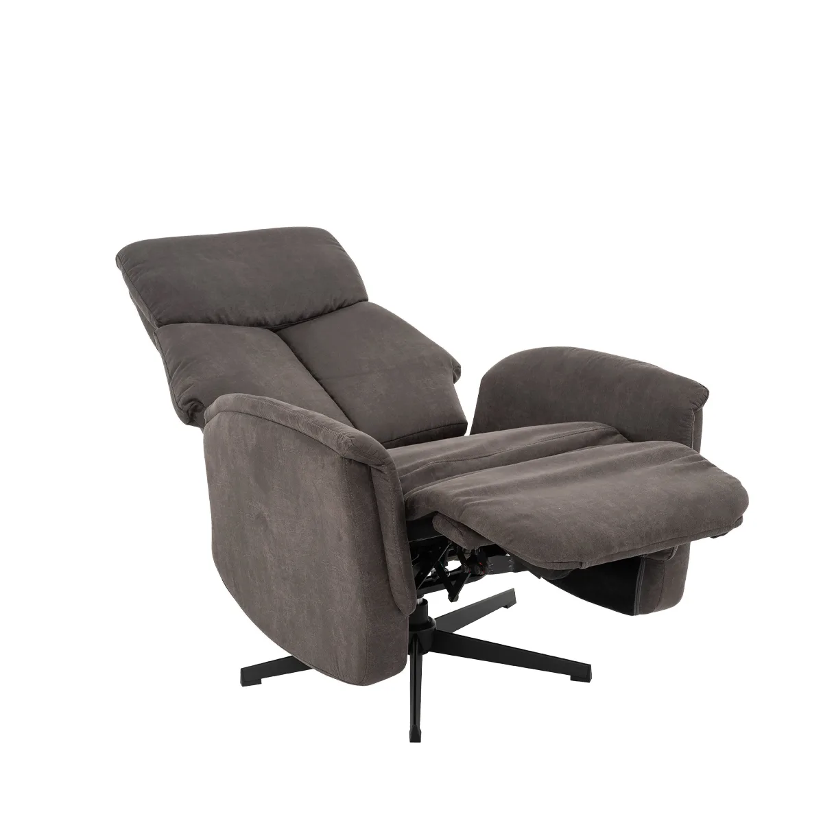 LABEL51 Sessel Aarhus 2-motorig in Microsuede Anthracite, Detail 3