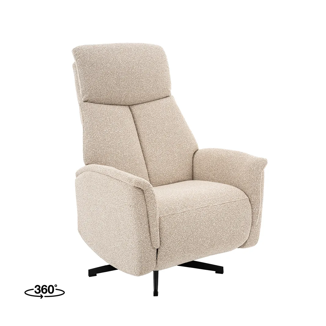 LABEL51 Sessel Aarhus 2-motorig in Royal Boucle Natural