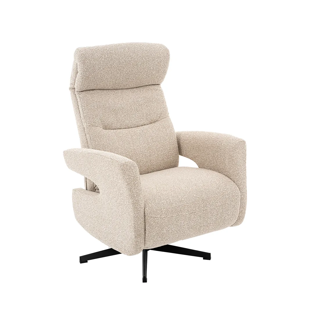 LABEL51 Fauteuil Tampere 2-motorig in Royal Boucle Natural, detail 3