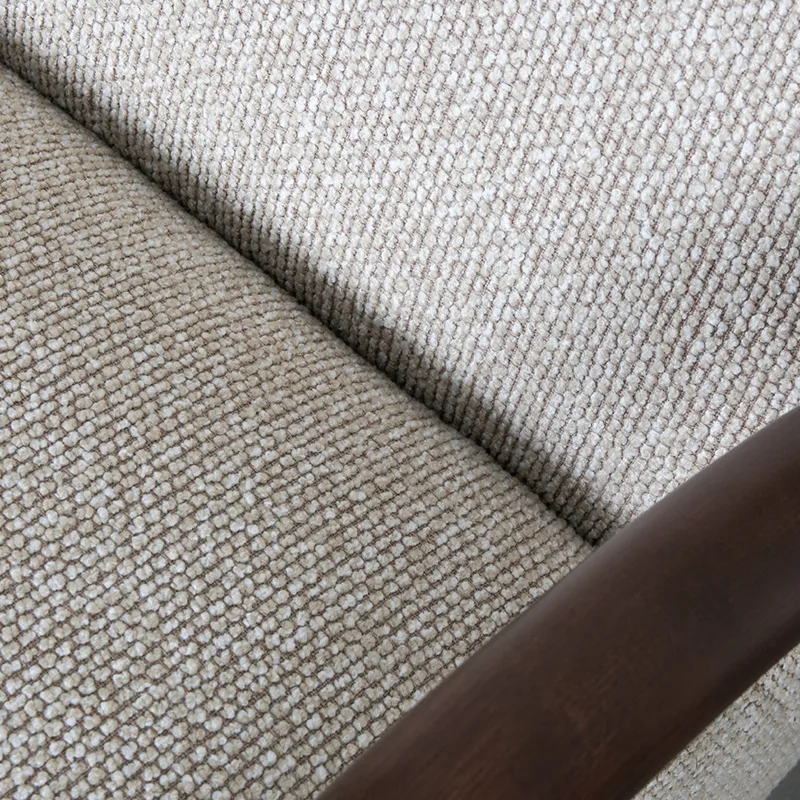 LABEL51 Sessel Viggo walnoot hout in Royal Boucle Natural, Detail 4