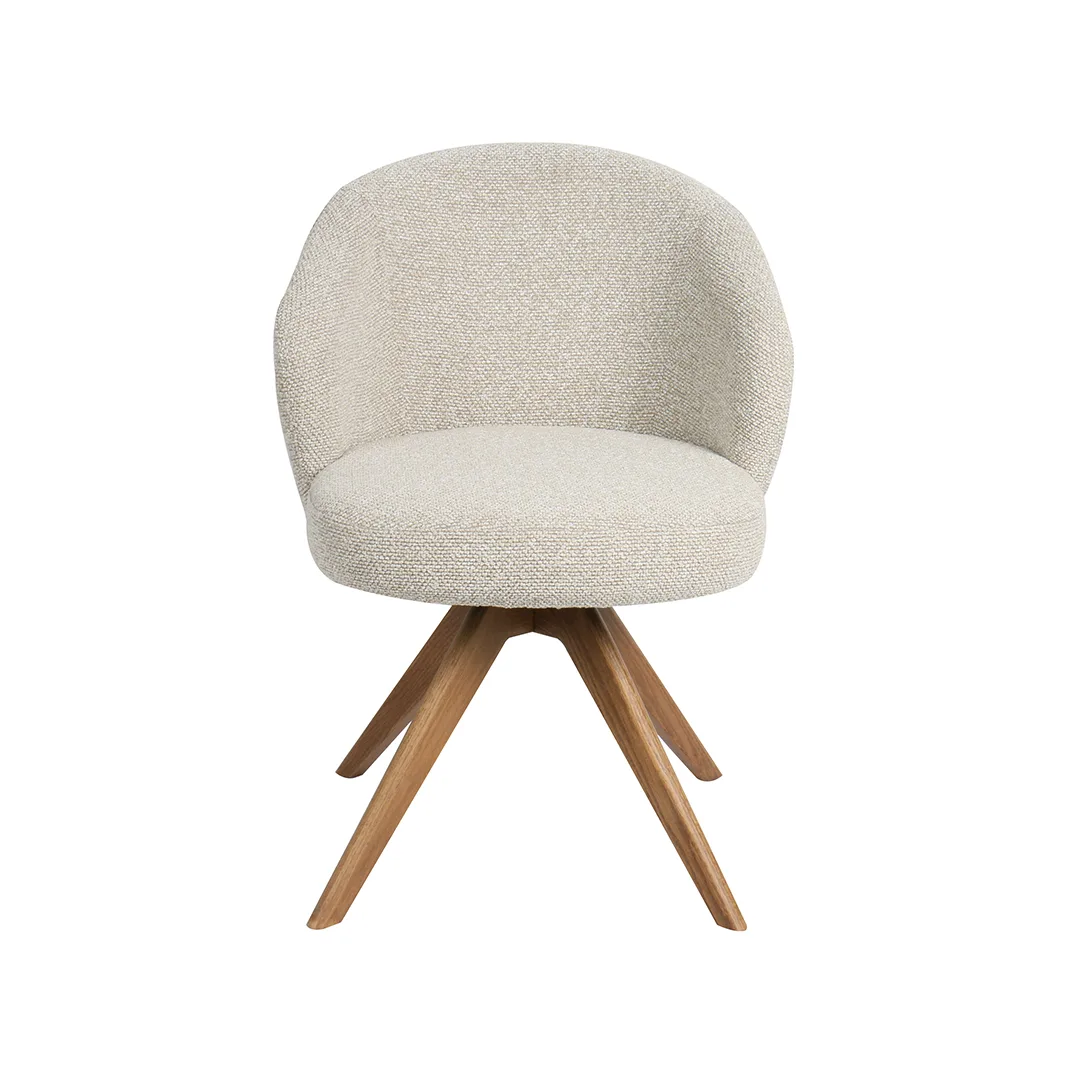 LABEL51 Esszimmerstuhl Sabi naturel hout in Royal Boucle Natural, Detail 2