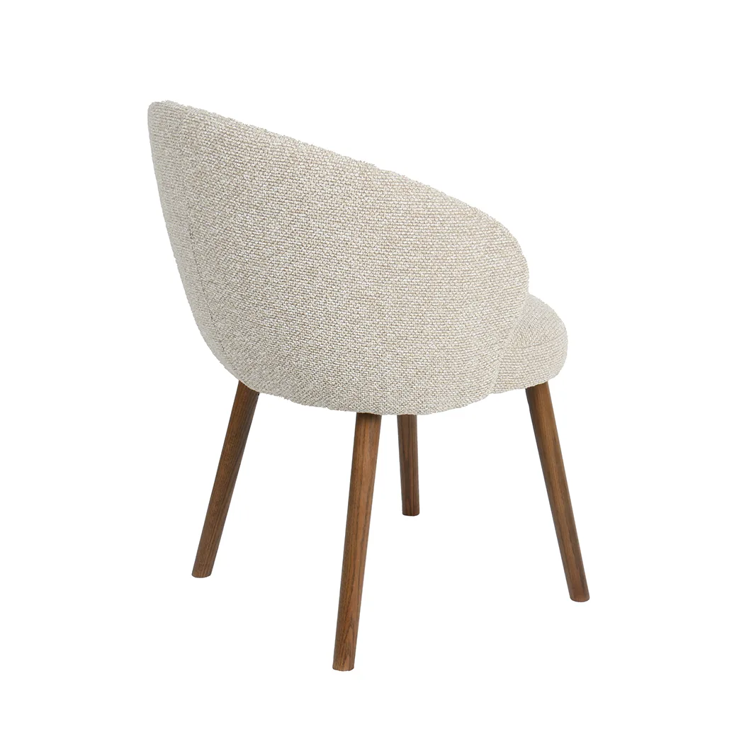 LABEL51 dining chair Shiro walnoot wood