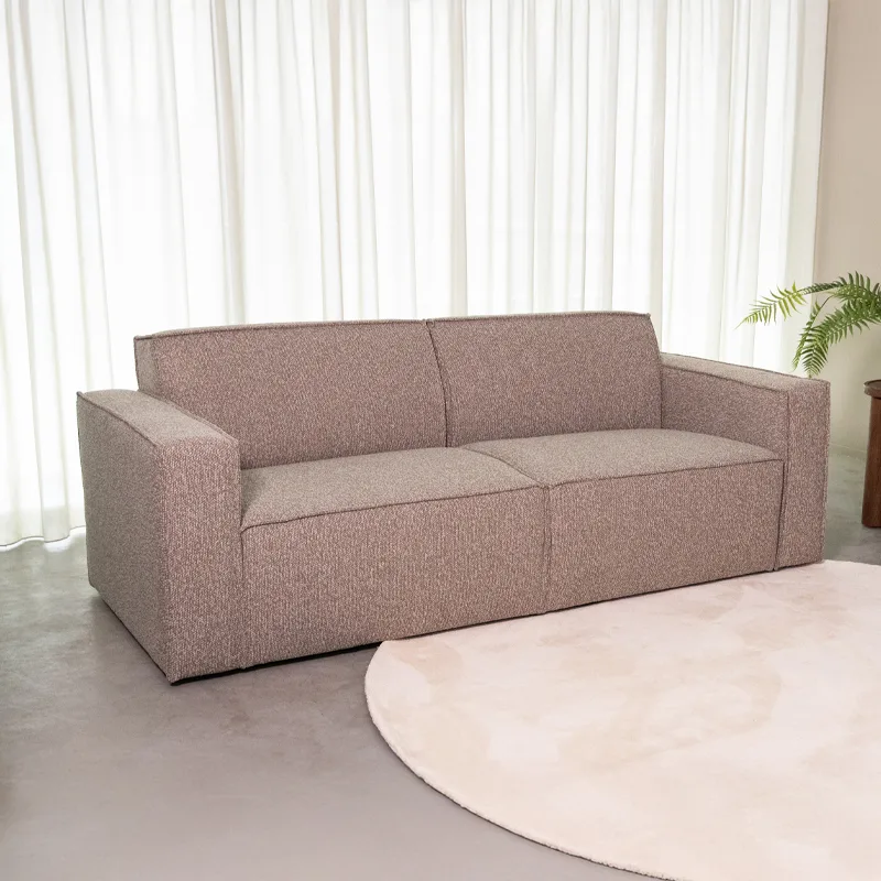 LABEL51 Sofa Kay 3-zits in Royal Boucle Mushroom