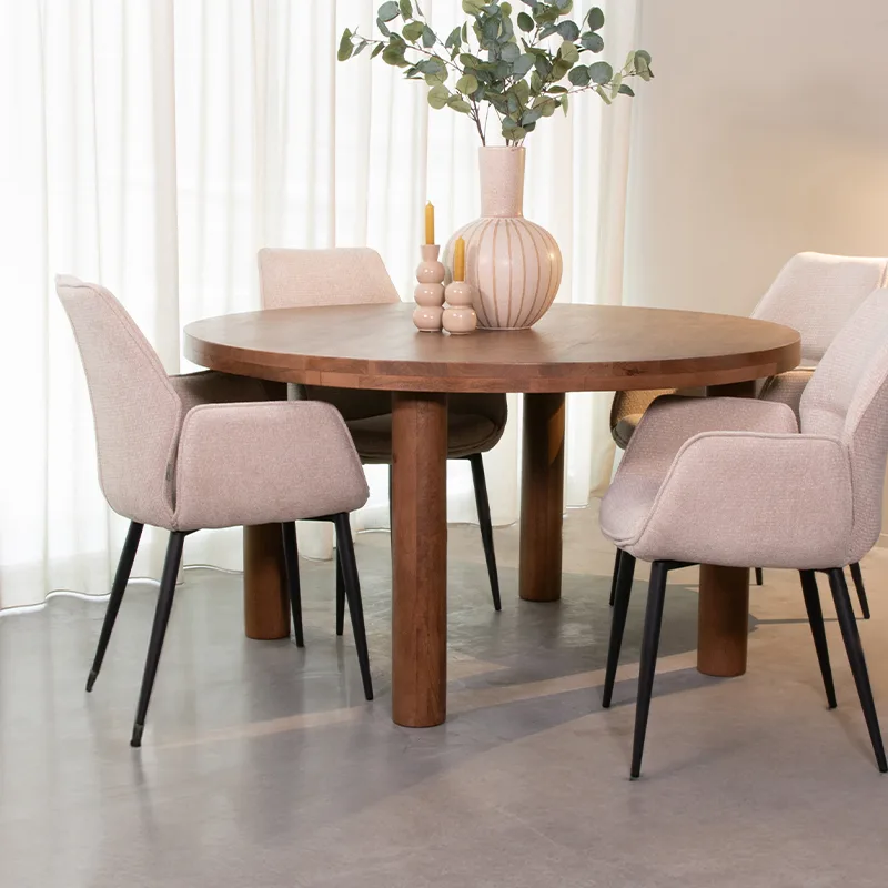 LABEL51 Esstisch Elly 140 cm, rund - LABEL51