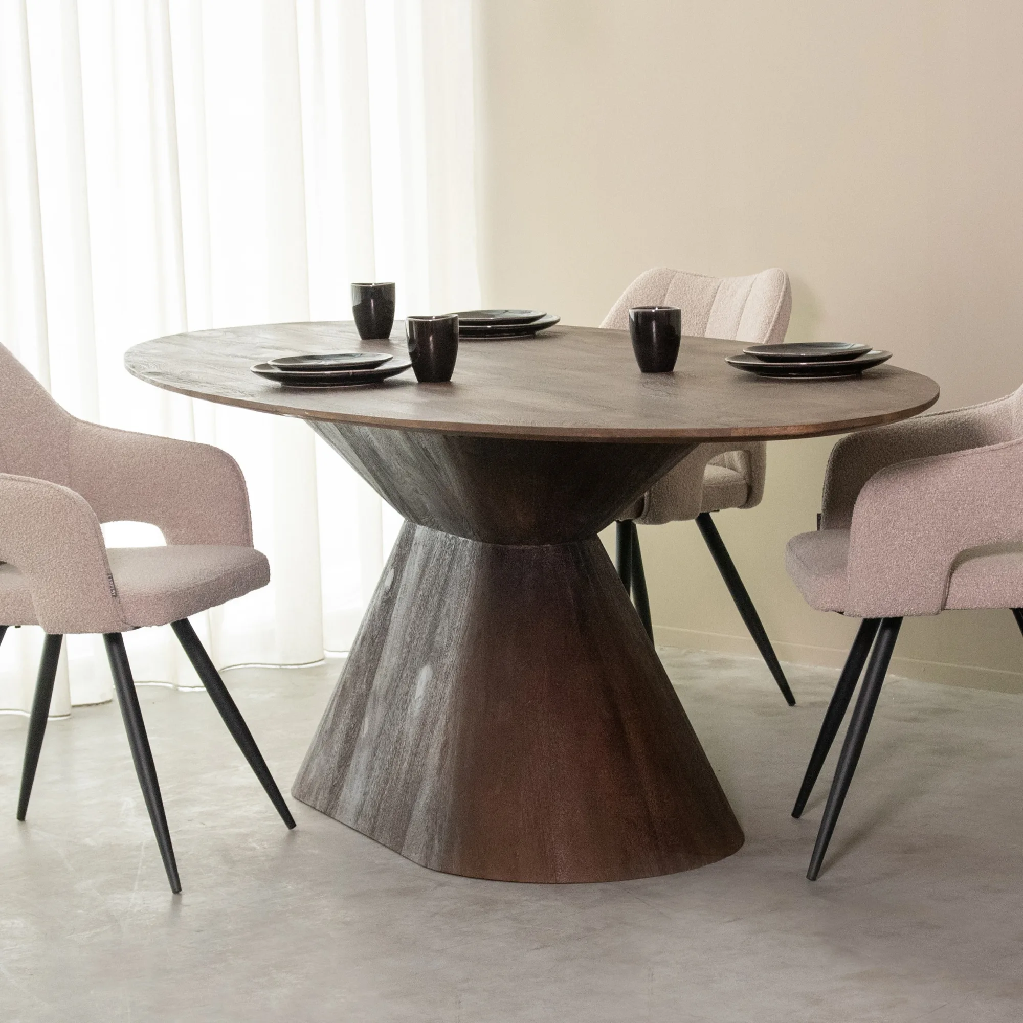 LABEL51 dining table Jagger 220 cm, oval