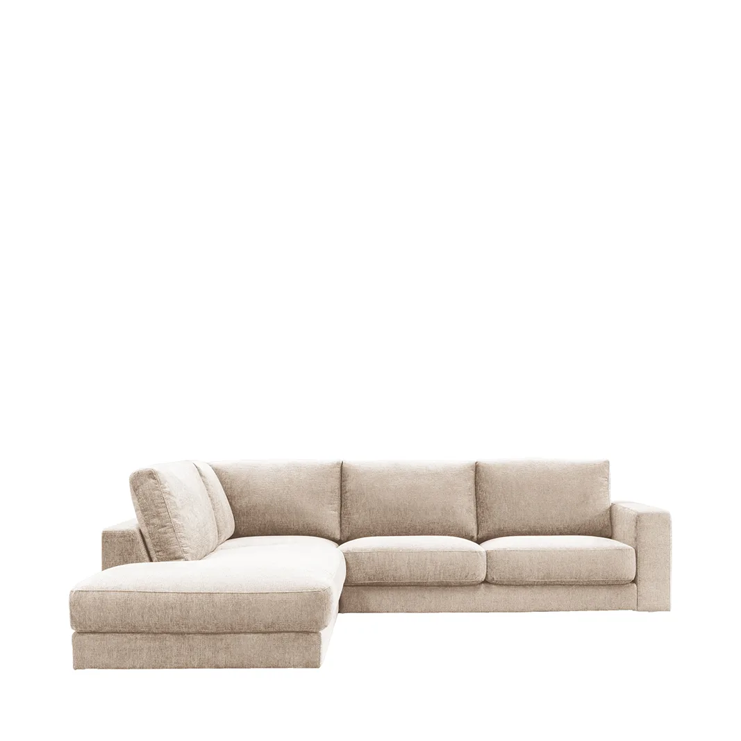 LABEL51 Ecksofa Valero links in Tresor Natural, Detail 1