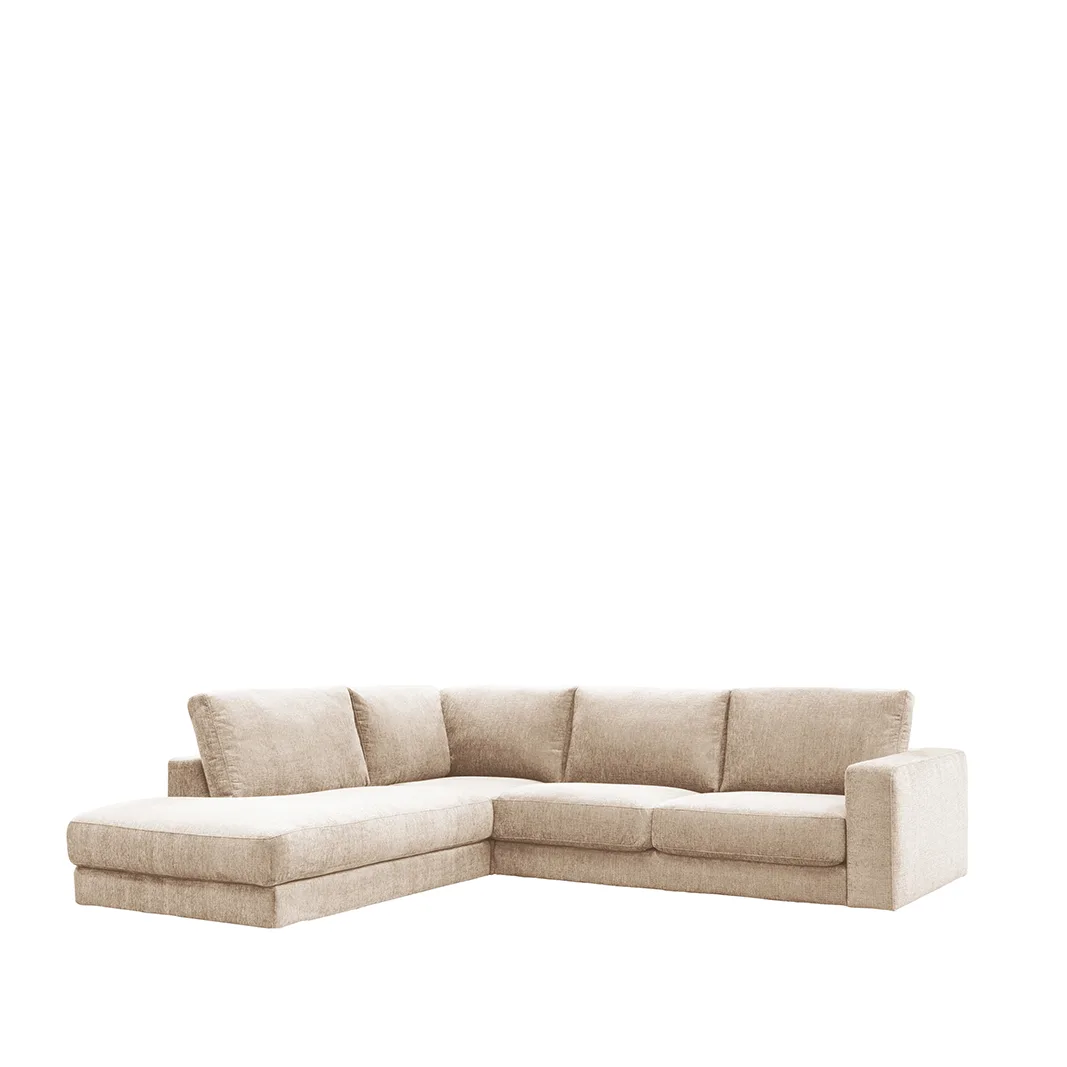 LABEL51 Ecksofa Valero links in Tresor Natural, Detail 2