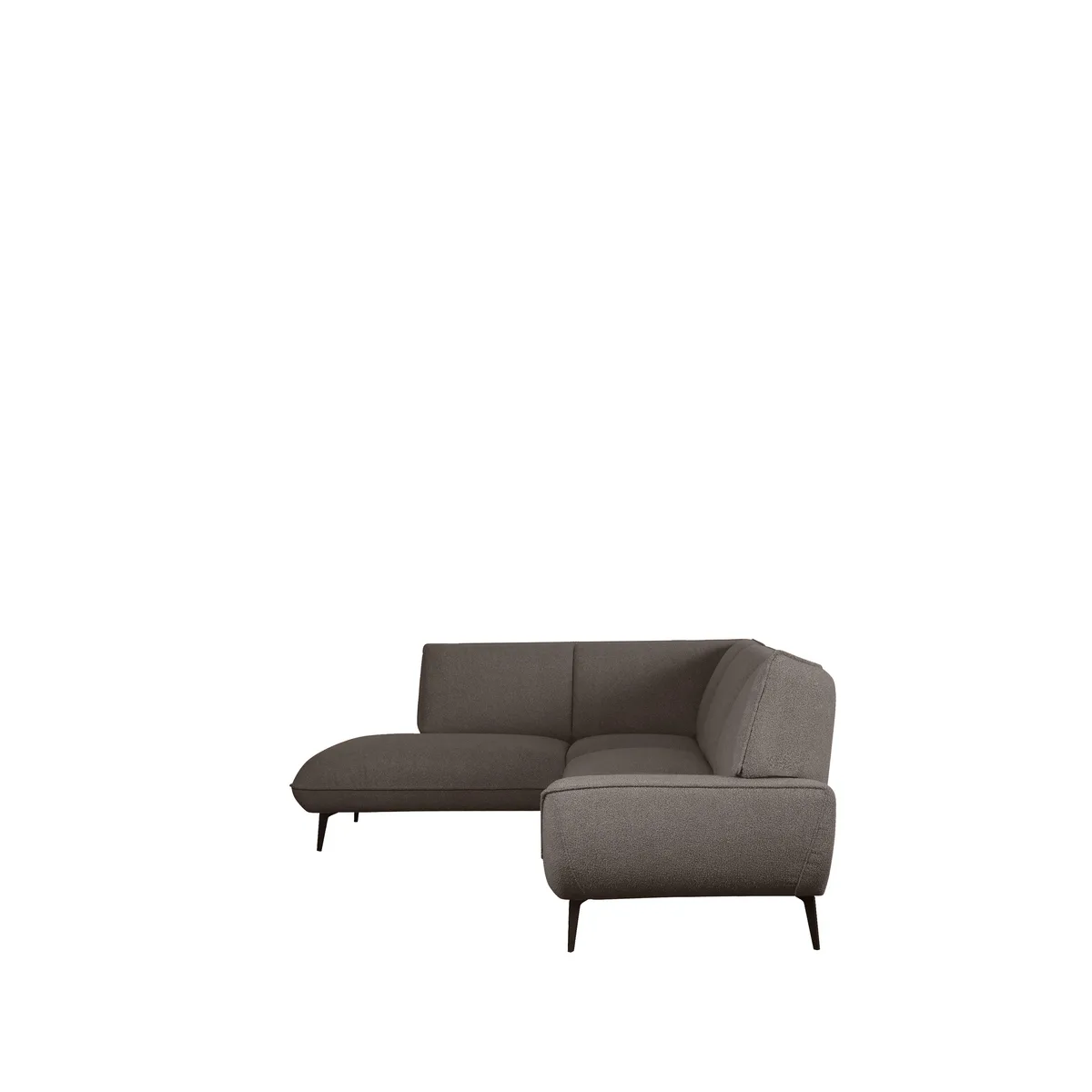 LABEL51 Ecksofa Pesaro links in Touch Brown, Detail 2
