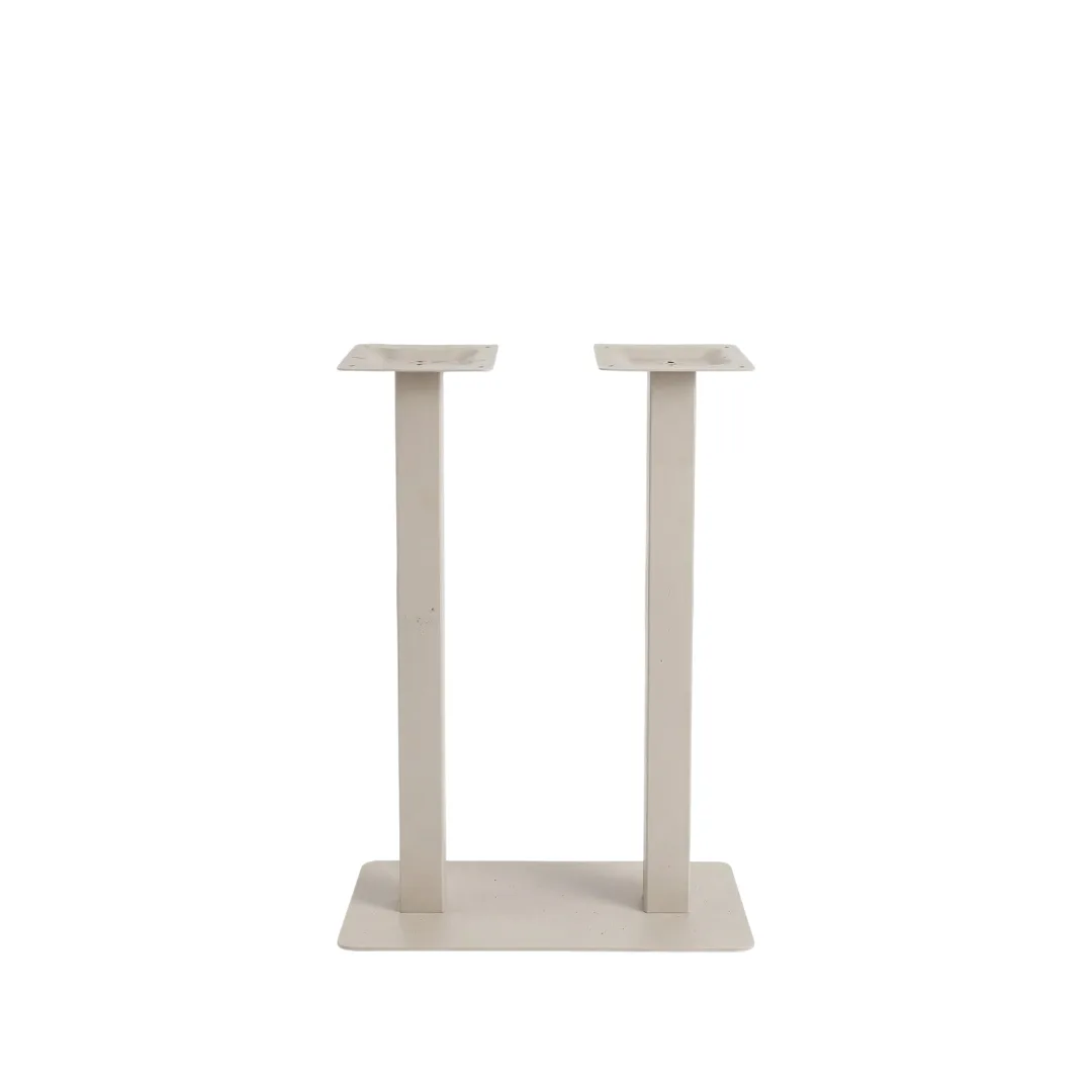 LABEL51 Bartisch Bar Blend Dubbel, 108 cm in Taupe metaal