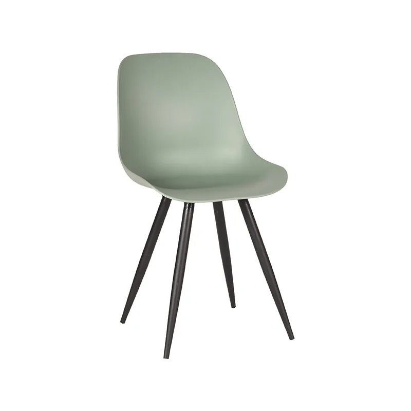 LABEL51 dining chair Monza black metal