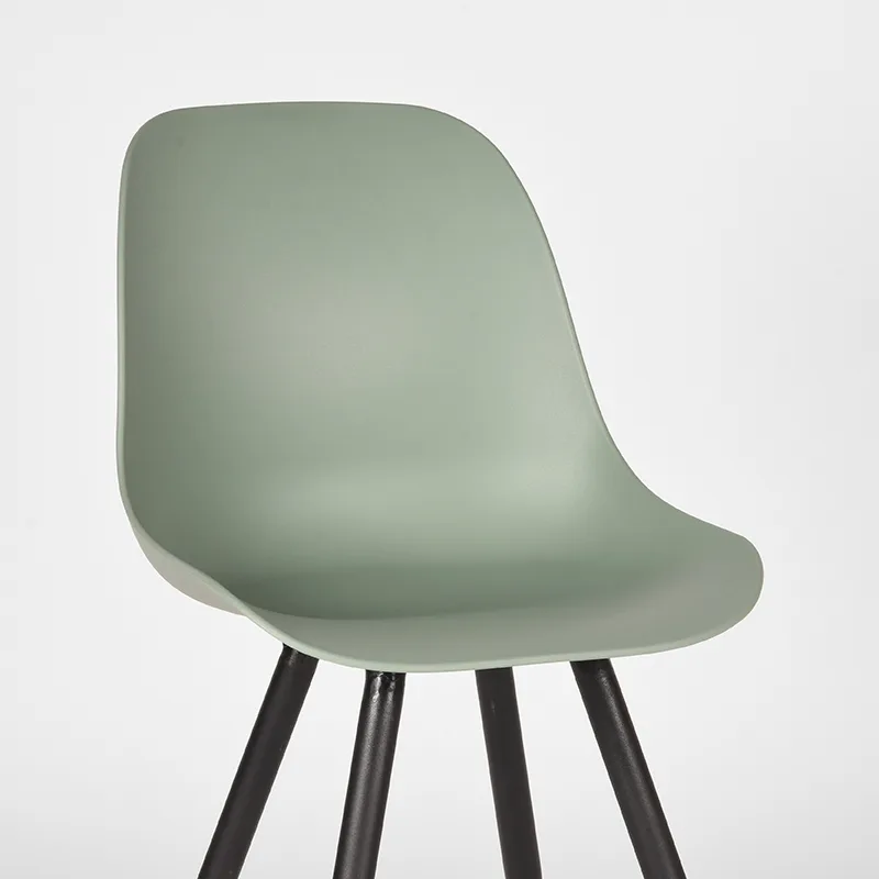 LABEL51 dining chair Monza black metal
