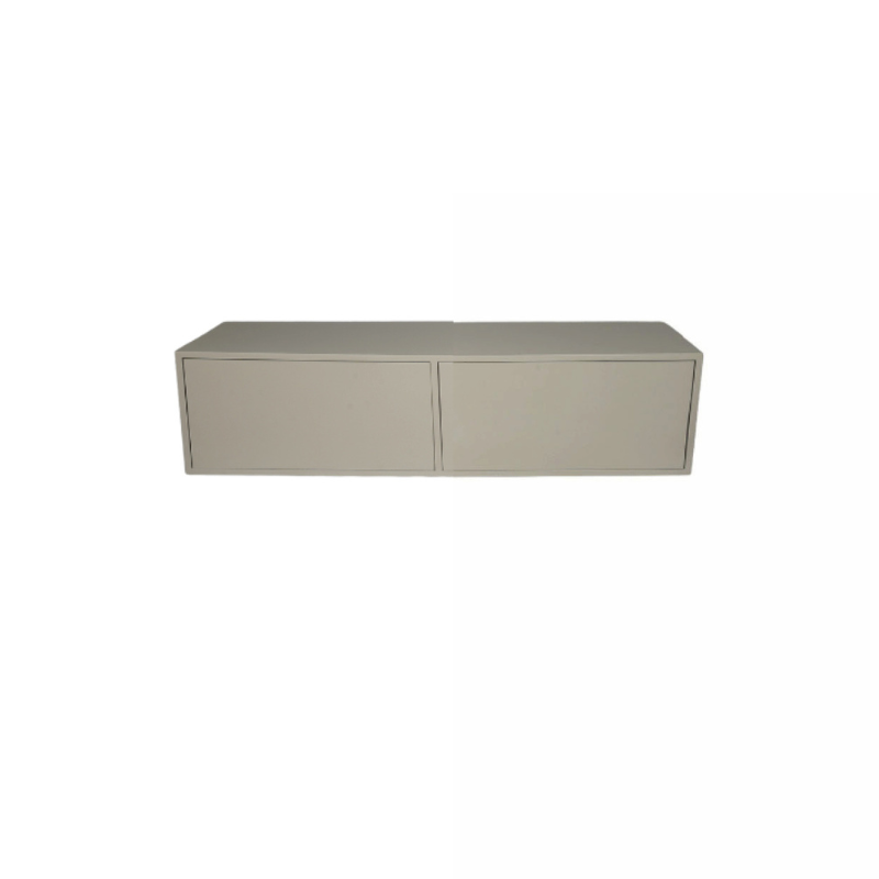 Zwevend tv meubel Vision Naturel Mangohout 120 cm - Starfurn - Zand