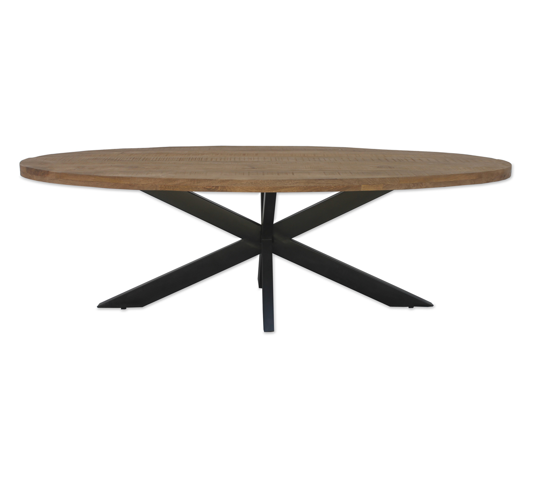 Esstisch Sturdy Oval 240 cm - Livingfurn