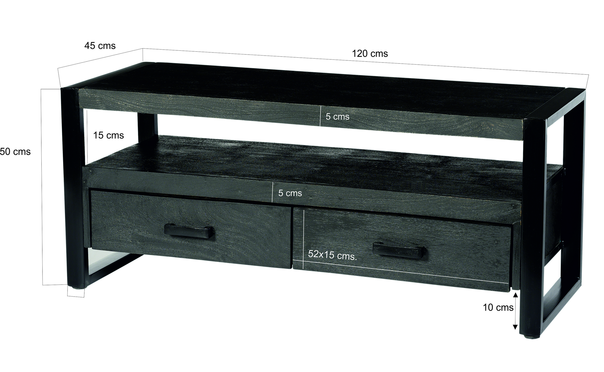 TV Unit Norris 120 cm - Livingfurn