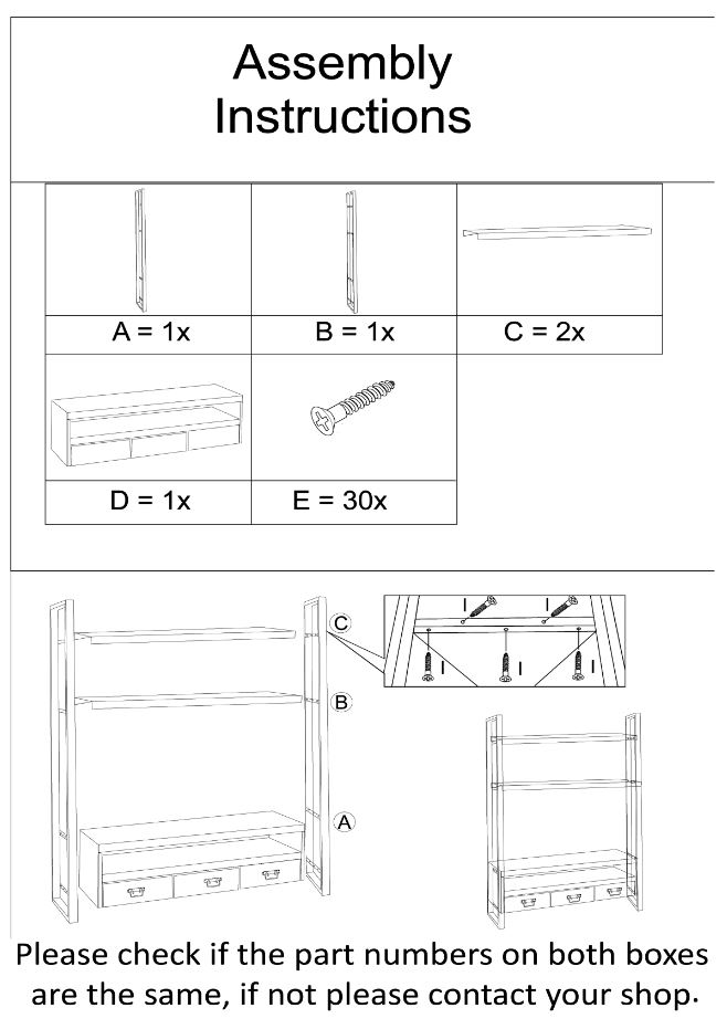 TV-Möbel Norris High 150 cm (Mangoholz, Schwarz) - Livingfurn