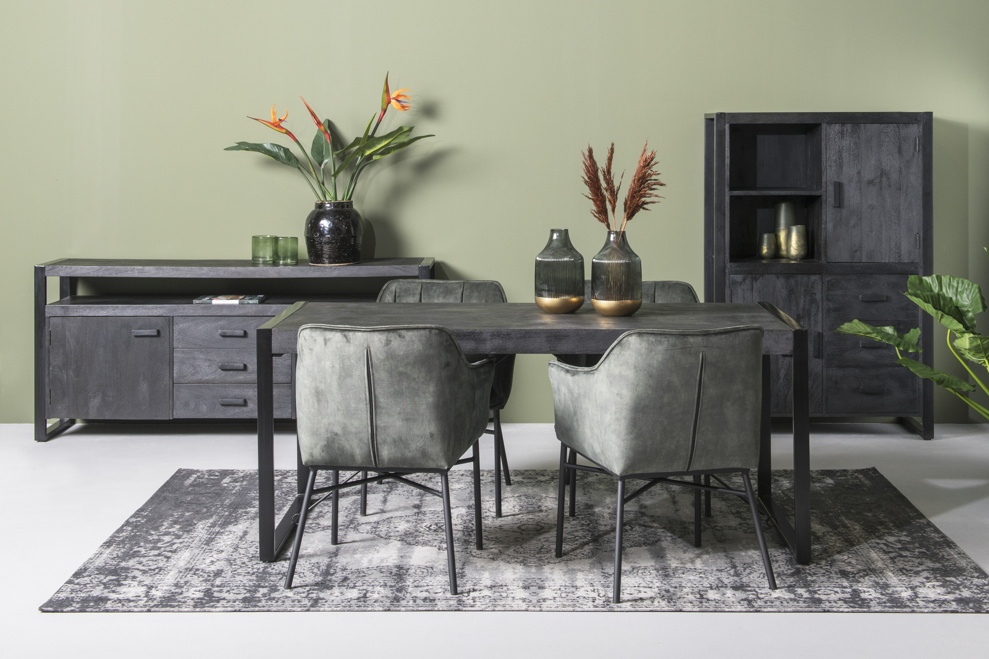 Eettafel Norris 200x100 cm - Livingfurn