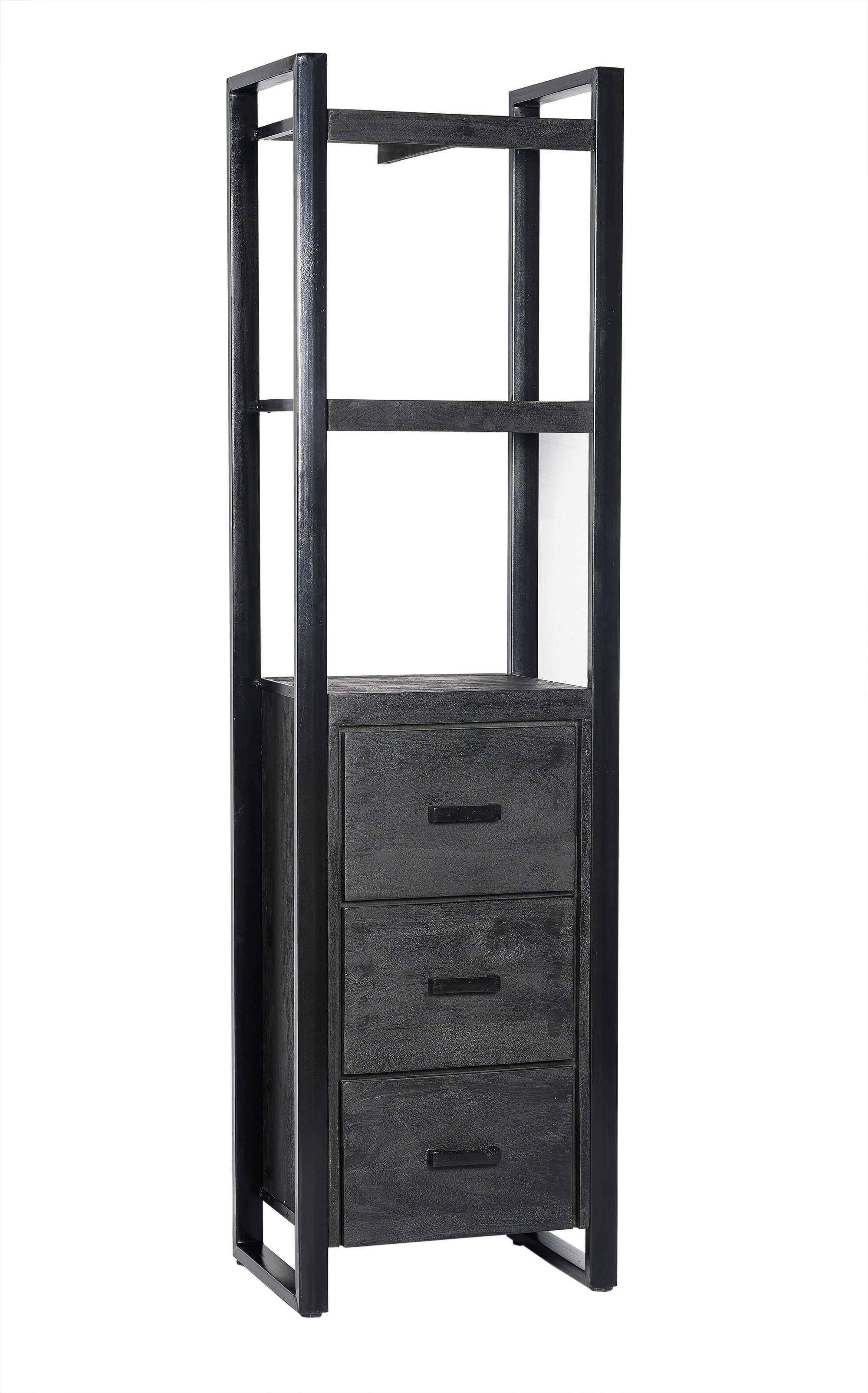 Bookcase Norris 3 drawers 55 cm - Livingfurn