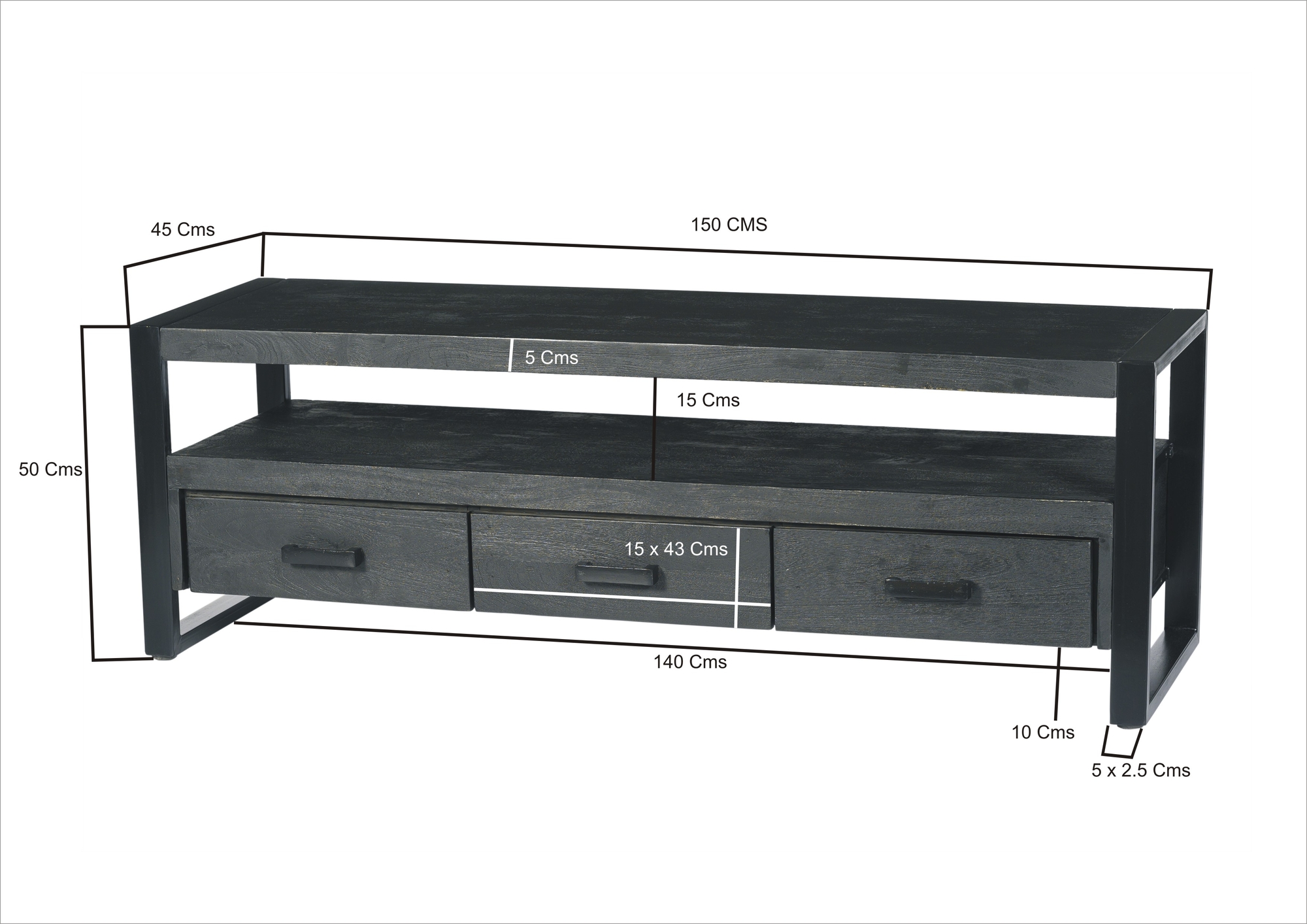 TV-Möbel Norris 150 cm - Livingfurn