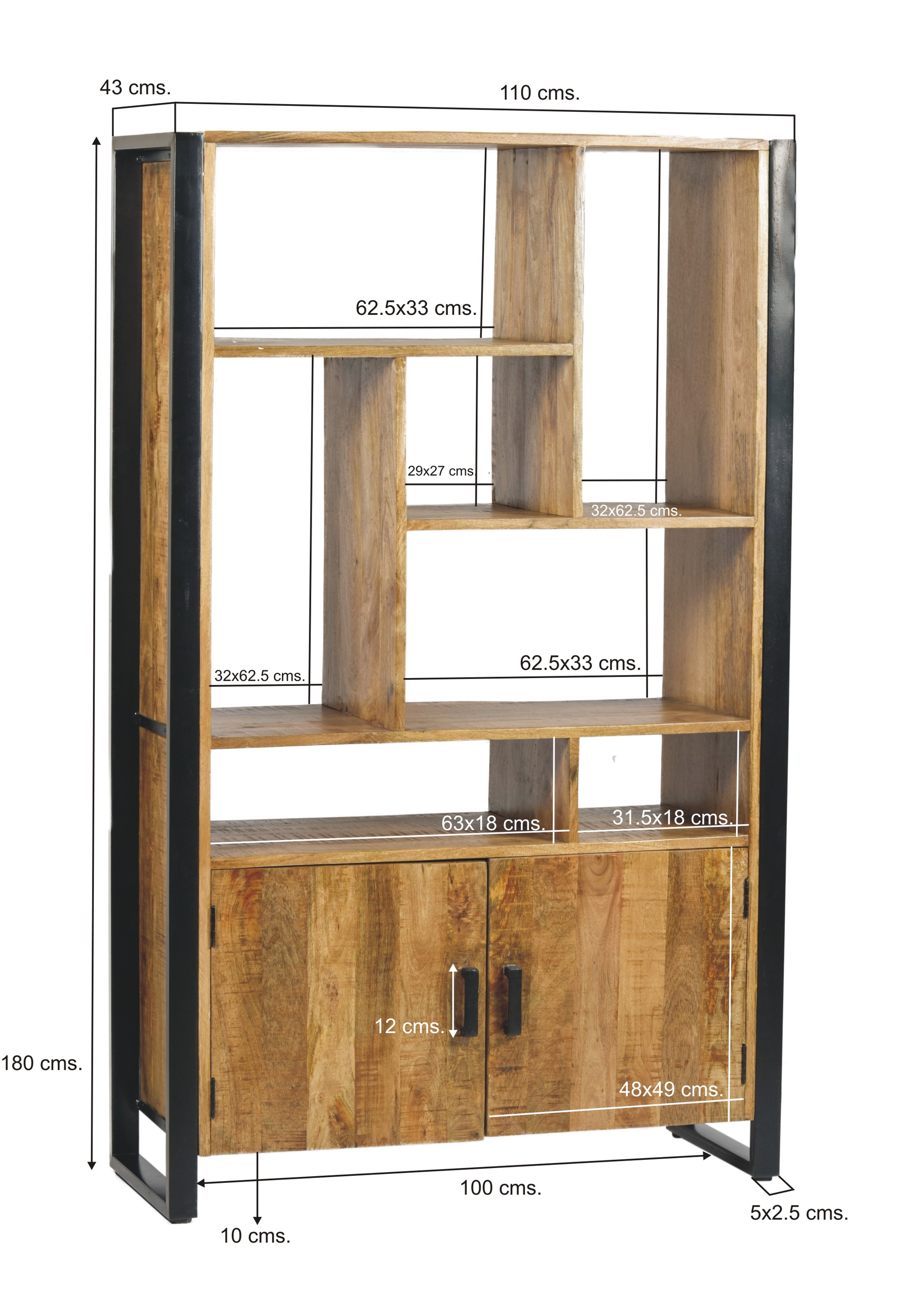Opbergkast Nairobi 110cm - Livingfurn