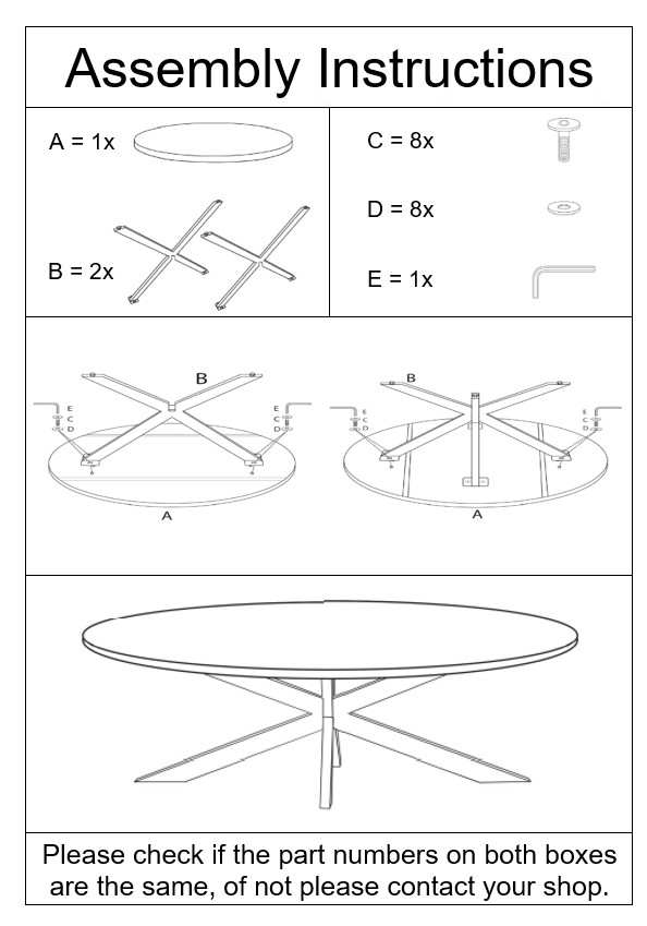 Sturdy Oval Dining Table 160cm - Livingfurn